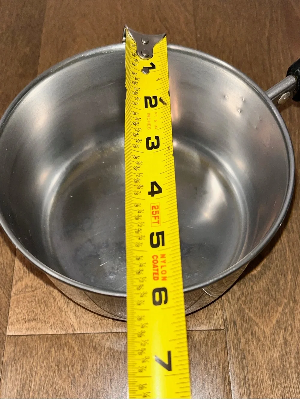 Vintage Revere Ware 1 Quart Copper Bottom Pan / Skillet W/Lid: *